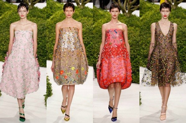 Показ коллекции Christian Dior весна-лето 2013 в рамках Couture Fashion Week