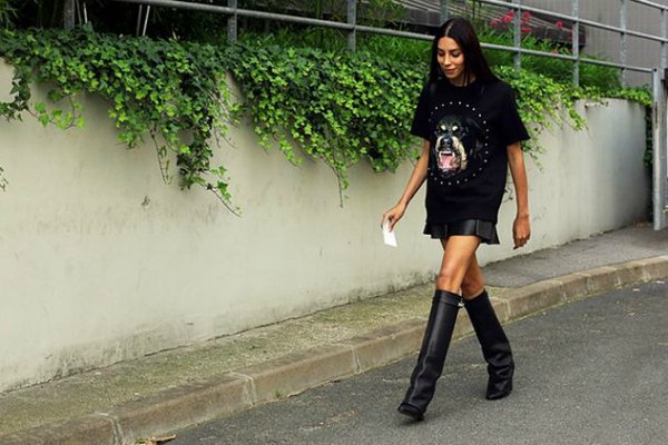 Fashion obsession: сапоги на танкетке с широким голенищем от