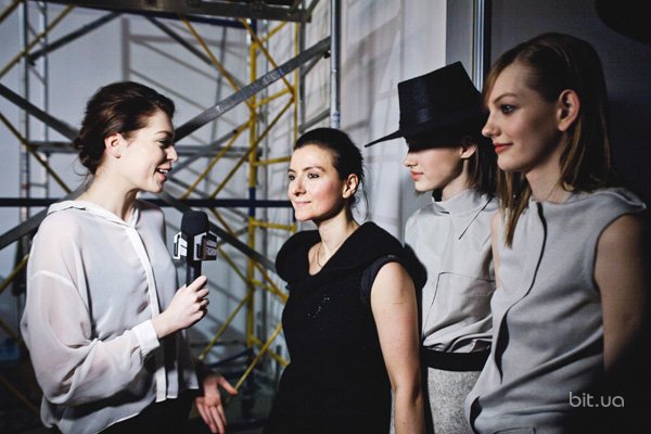 Backstage показа  Elena BURENINA осень-зима 2013-2014