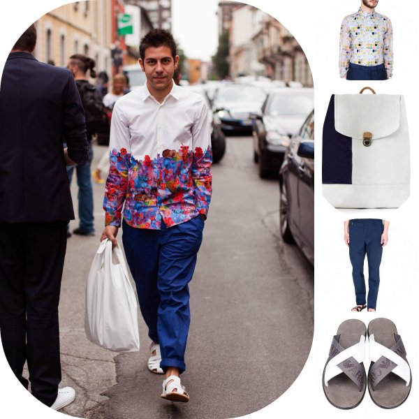 Как это носить: 5 мужских образов с рубашкой в принт