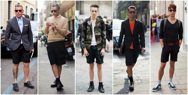 Как это носить: 5 мужских образов с шортами-бермудами