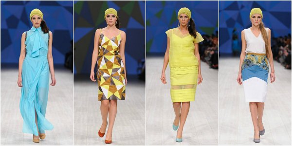 anna bublik весна-лето 2014 на Ukrainian Fashion Week