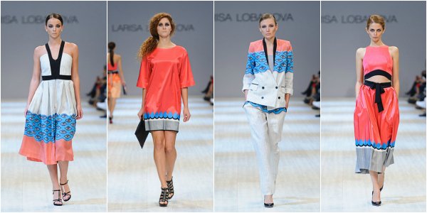 Larisa LOBANOVA весна-лето 2014 на Ukrainian Fashion Week