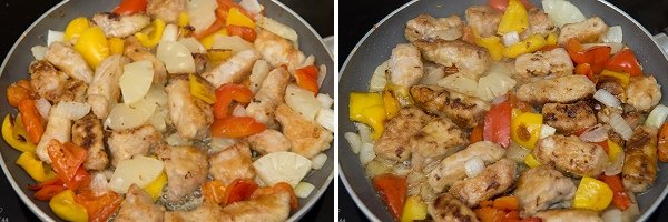 Свинина по-китайски в остро-сладком соусе