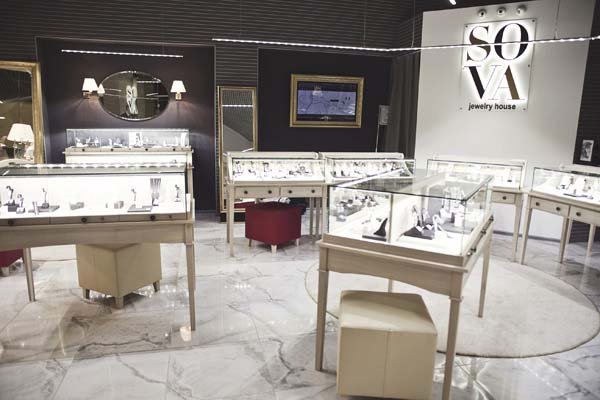 Shopping-точка: бутик Ювелирного Дома "SOVA"