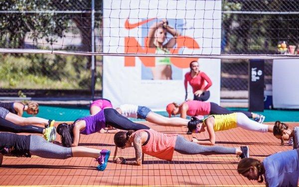 Как прошла вторая эксклюзивная открытая тренировка киевского Nike Training Club
