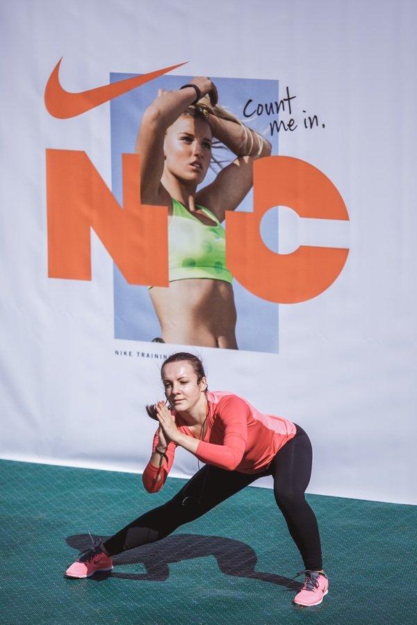 Как прошла вторая эксклюзивная открытая тренировка киевского Nike Training Club