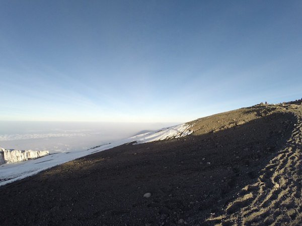 КИлиманджаро. Ледник