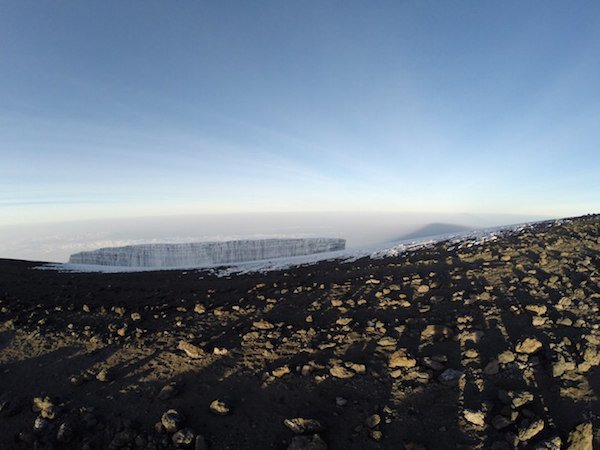 Килиманджаро. Ледник 1