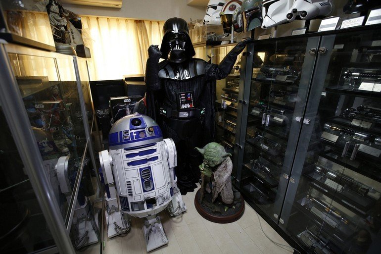 The Wider Image: May the Force be with you