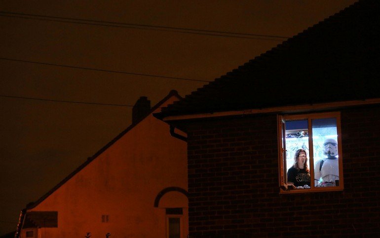 The Wider Image: May the Force be with you