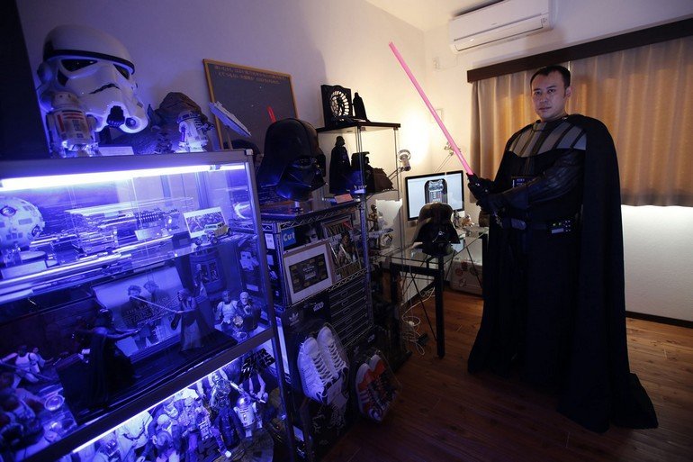 The Wider Image: May the Force be with you