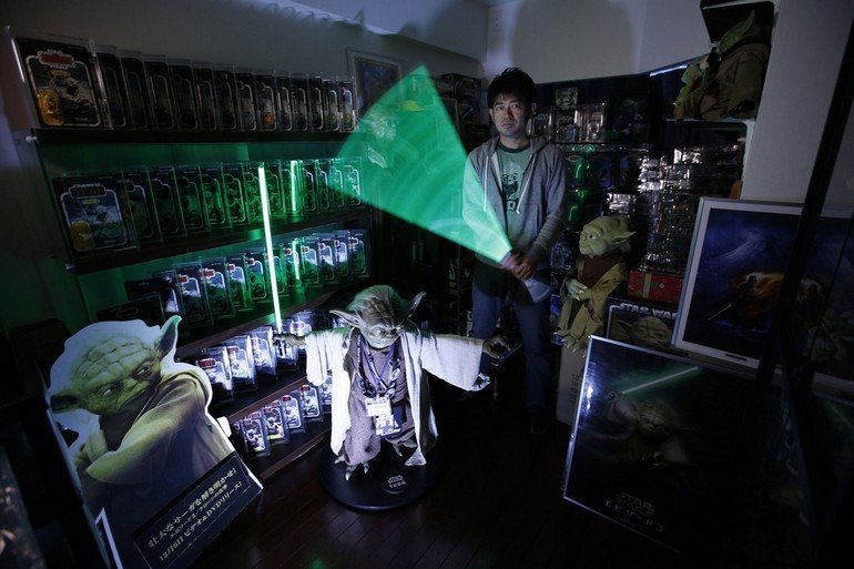 The Wider Image: May the Force be with you