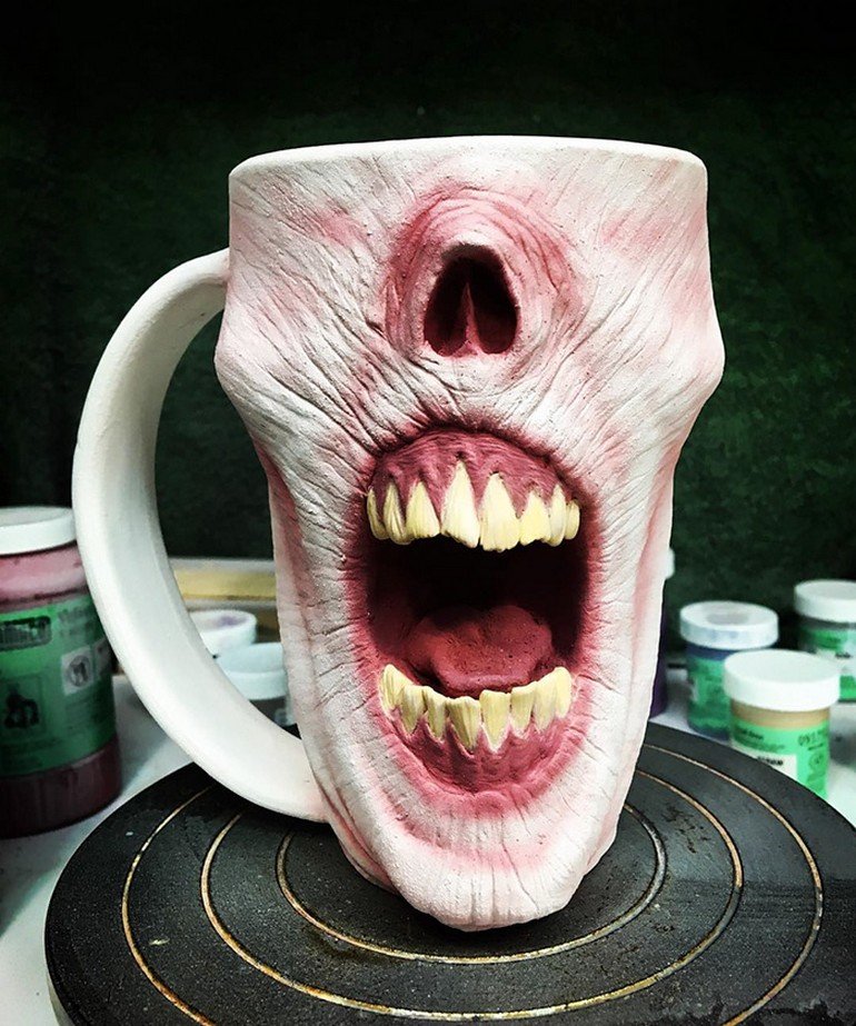 zombie-mug-pottery-slow-joe-kevin-turkey-merck-10