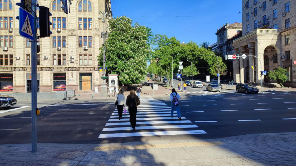 Наземний перехід на Хрещатику